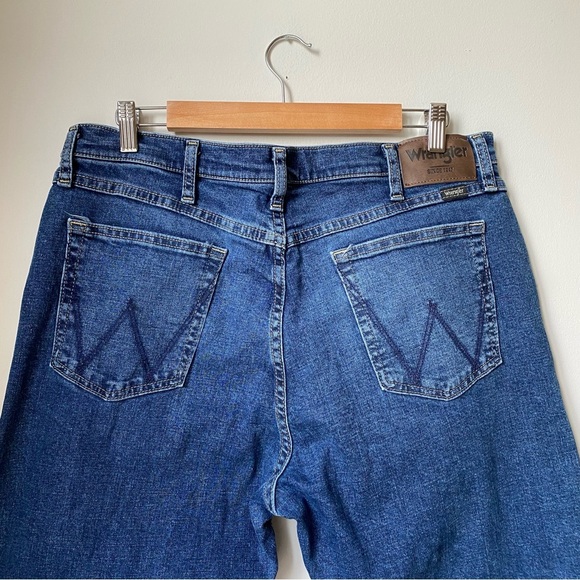 Wrangler Men's Blue Jeans Relaxed Fit 34x32 - Picture 7 of 10